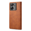 Lenuo Leather flipové pouzdro pro Xiaomi 13T/ 13T Pro hnědá 