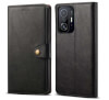 Lenuo Leather flipové pouzdro pro Xiaomi Mi 11T/Mi 11T Pro, černá 