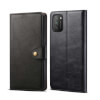 Lenuo Leather flipové pouzdro pro Xiaomi Poco M3, černá 