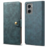 Lenuo Leather flipové pouzdro pro Xiaomi Redmi 10 5G, modrá 