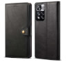 Lenuo Leather flipové pouzdro pro Xiaomi Redmi Note 11 Pro+ 5G, černá 