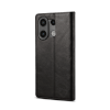 Lenuo Leather flipové pouzdro pro Xiaomi Redmi Note 13 černá 
