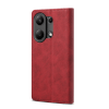 Lenuo Leather flipové pouzdro pro Xiaomi Redmi Note 13 Pro červená 