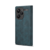 Lenuo Leather flipové pouzdro pro Xiaomi Redmi Note 13 Pro+ 5G modrá 