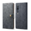 Pouzdro flipové Lenuo Leather pro Xiaomi Mi 10, šedá 