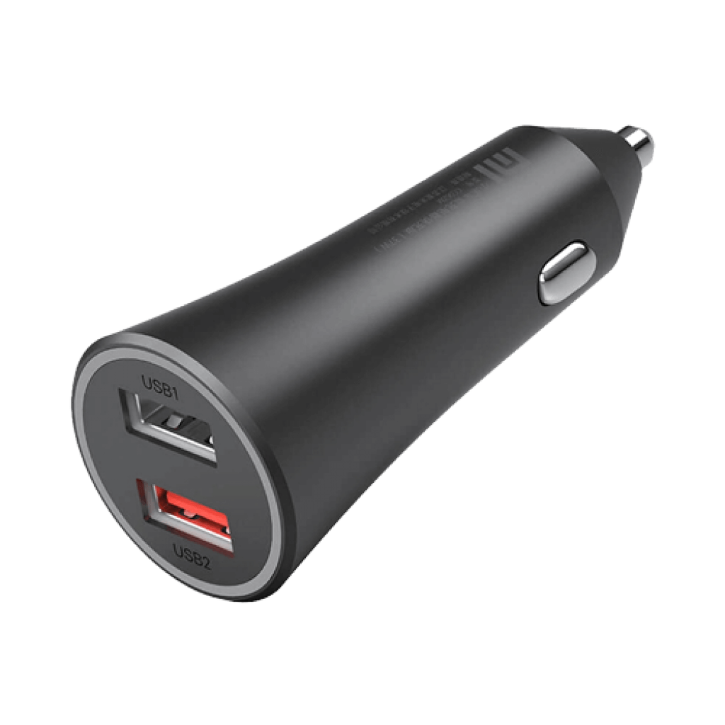 Adaptér do auta Mi 37W Dual-Port, černá 