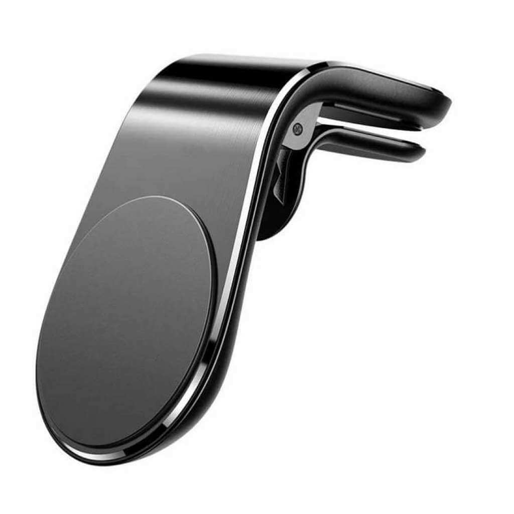 Držák do auta L magnetický do ventilace - černý 