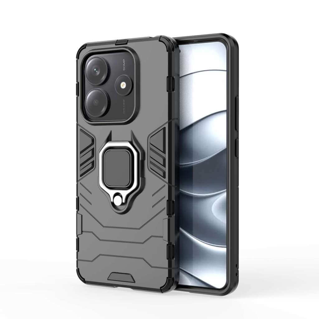 Lenuo Armor obal pro Xiaomi Redmi Note 14 5G černá 