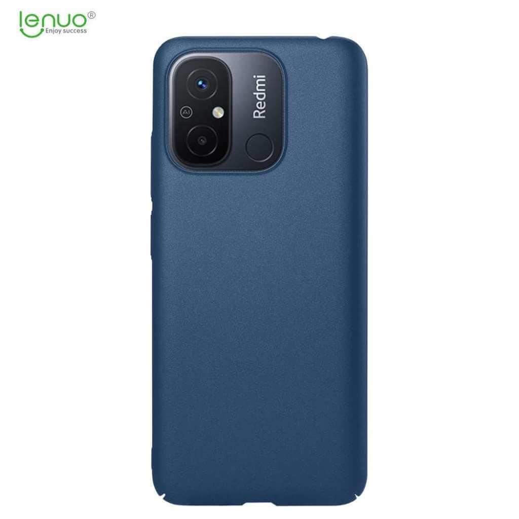 Lenuo Leshield obal pro Xiaomi Redmi 12C modrá 