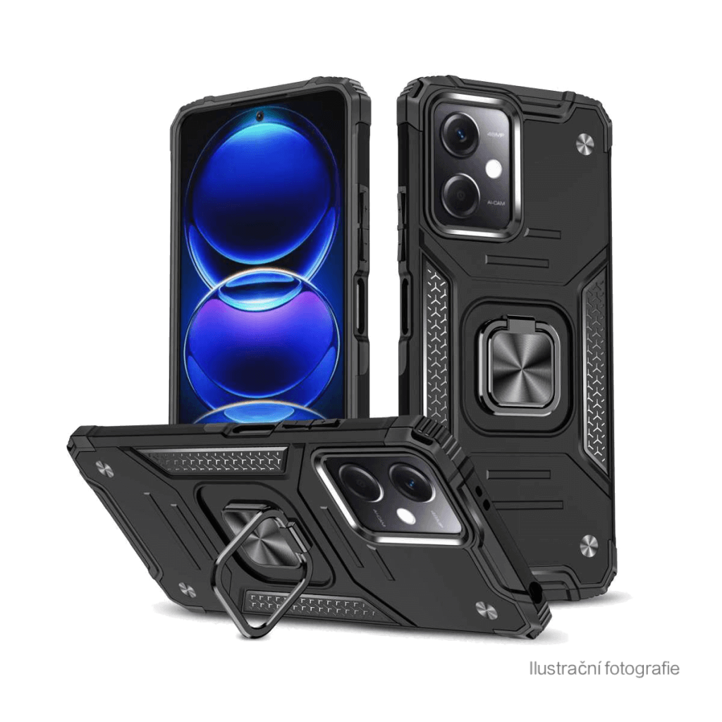 Lenuo Union Armor obal pro Xiaomi Redmi Note 13 černá 