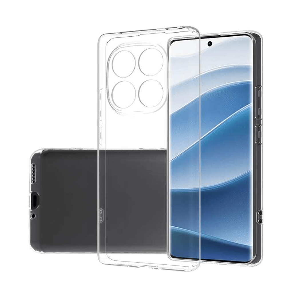 Ochranný TPU obal Lenuo pro Xiaomi Redmi Note 14 Pro+ 5G čirý 