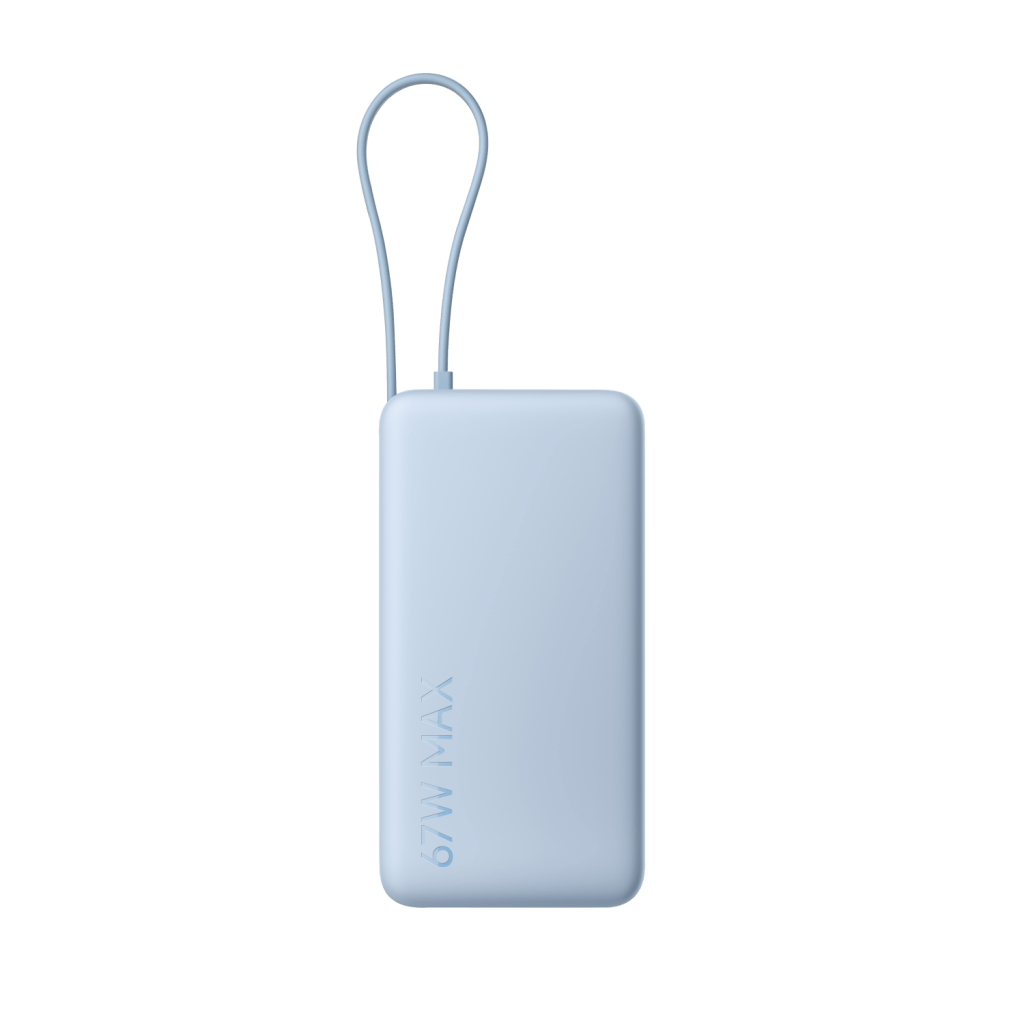 Xiaomi 67W Power Bank 20000 (Integrated Cable) Ice Blue 