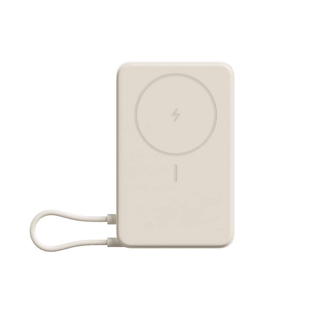 Xiaomi Magnetic Power Bank 10000 with Built-in Stand Beige 