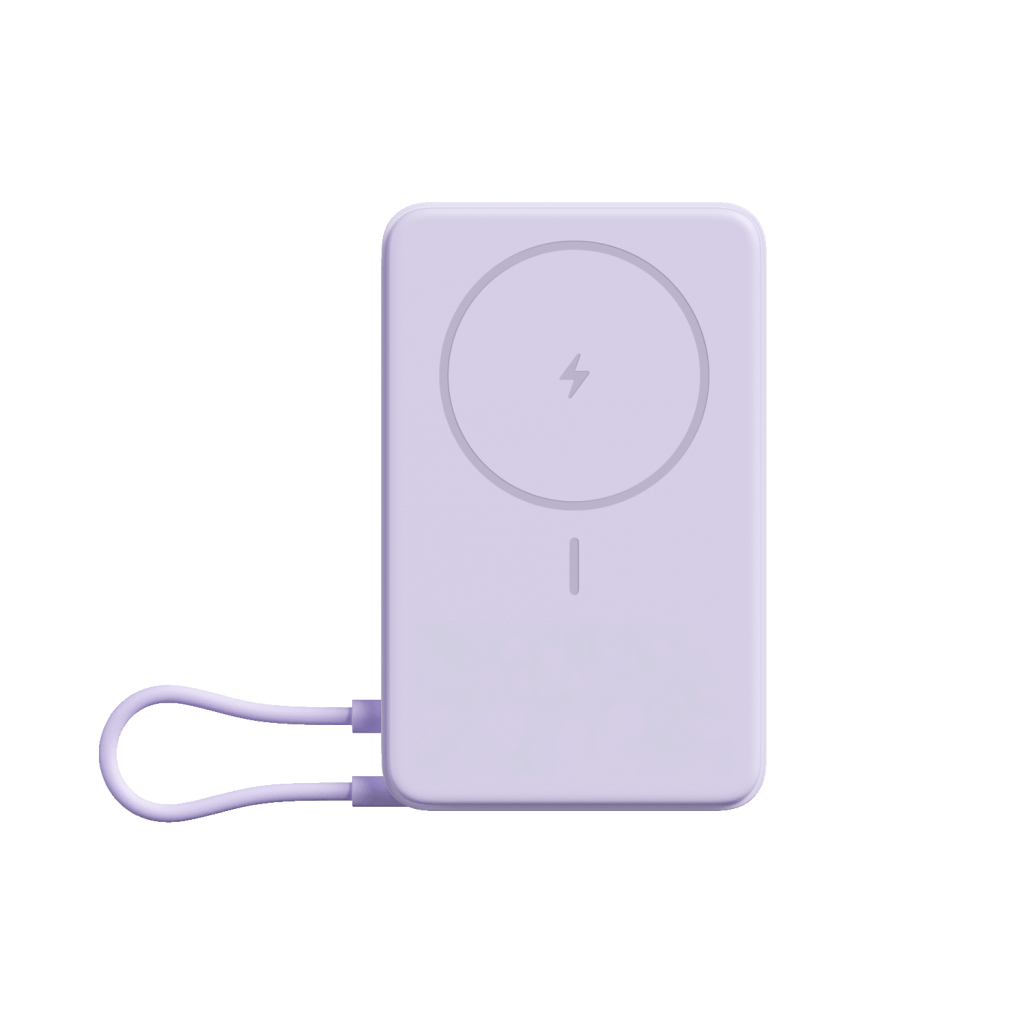 Xiaomi Magnetic Power Bank 10000 with Built-in Stand Purple 