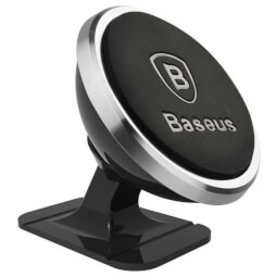 Baseus Držák do auta magnetický - stříbrný 