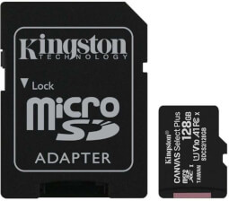 Kingston Canvas Select Plus 128GB microSDXC A1 CL10 s adaptérem 