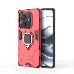 Lenuo Armor obal pro Xiaomi Redmi Note 14 5G červená 