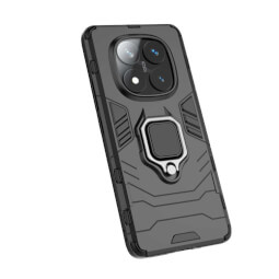 Lenuo Armor obal pro Xiaomi Redmi Note 14 Pro 4G černá 