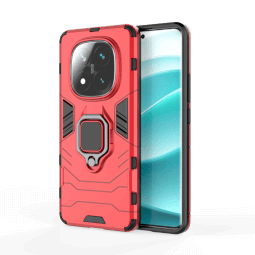 Lenuo Armor obal pro Xiaomi Redmi Note 14 Pro+ 5G červená 