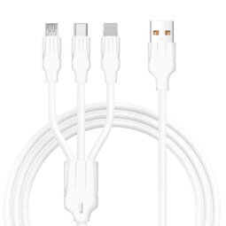 Lenuo Nabíjecí kabel multifunkční 3v1 rychlonabíjecí 