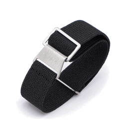 Lenuo nylonový strap 22 mm černá 