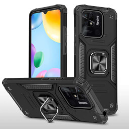 Lenuo Union Armor obal pro Xiaomi Redmi 10C, černá 