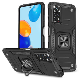 Lenuo Union Armor obal pro Xiaomi Redmi Note 11/11S, černá 