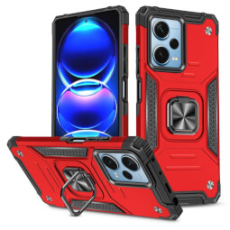 Lenuo Union Armor obal pro Xiaomi Redmi Note 12 Pro 5G, červená 