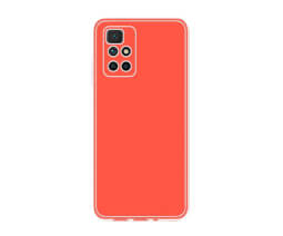 Ochranný TPU obal Lenuo pro Xiaomi Redmi 10 červený 