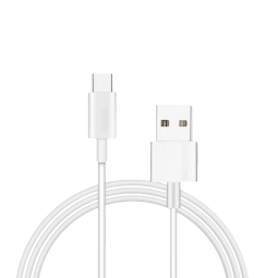 USB kabel Mi C - 1m, bílá, 2A 