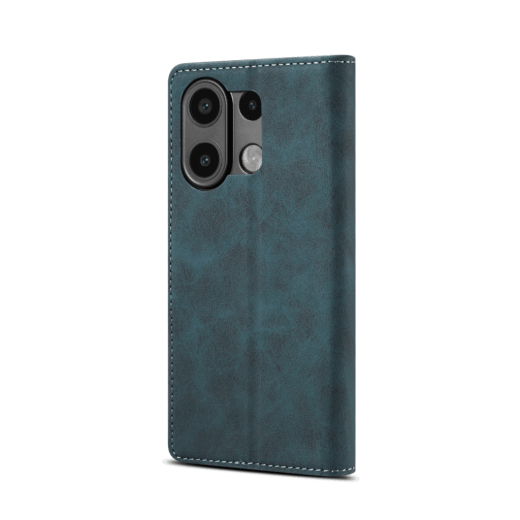 Lenuo Leather flipové pouzdro pro Xiaomi Redmi Note 13 modrá 