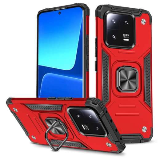 Lenuo Union Armor obal pro Xiaomi 13 Pro červená 