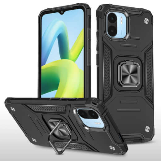 Lenuo Union Armor obal pro Xiaomi Redmi A1/A2, černá 