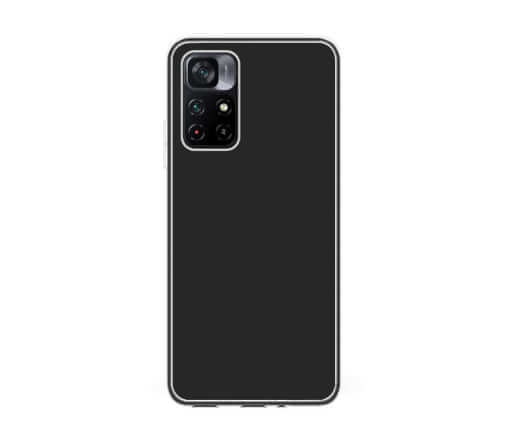 Ochranný TPU obal Lenuo pro POCO M4 Pro 5G/Redmi Note 11S 5G, černý 
