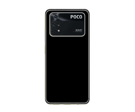 Ochranný TPU obal Lenuo pro POCO M4 Pro, černý 