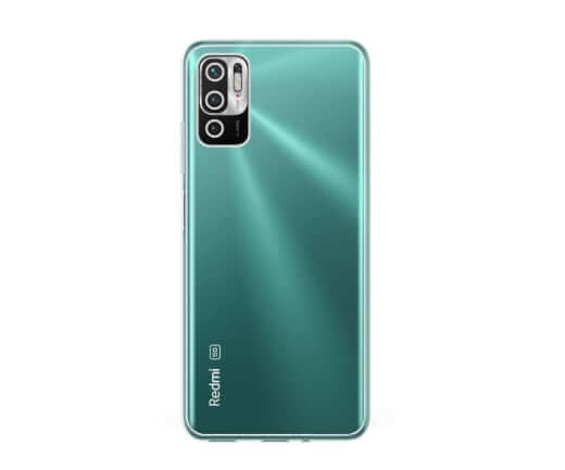 Ochranný TPU obal Lenuo pro Xiaomi Redmi Note 10 5G, čirý 