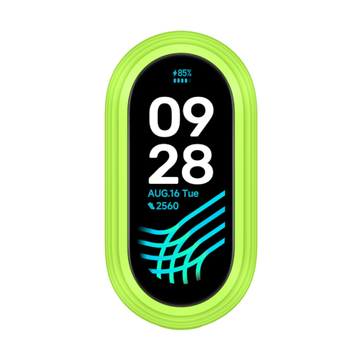 Xiaomi Smart Band 8 running clip 