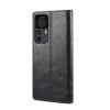 Lenuo Leather flipové pouzdro pro Xiaomi 12T/12T Pro, černá 