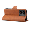 Lenuo Leather flipové pouzdro pro Xiaomi 13T/ 13T Pro hnědá 