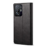 Lenuo Leather flipové pouzdro pro Xiaomi Mi 11T/Mi 11T Pro, černá 