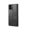Lenuo Leather flipové pouzdro pro Xiaomi Redmi A1/A2, černá 