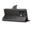 Lenuo Leather flipové pouzdro pro Xiaomi Redmi Note 13 5G černá 