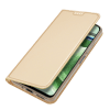Dux Ducis flip pro Xiaomi Redmi Note 12 5G/Note 12R Pro/ Poco X5 5G Zlatá 