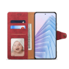 Lenuo Leather flipové pouzdro pro Xiaomi Redmi Note 14 5G červená 