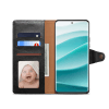 Lenuo Leather flipové pouzdro pro Xiaomi Redmi Note 14 Pro+ 5G černá 