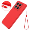 Lenuo Silikonový kryt pro Xiaomi 14T Pro červená 