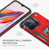 Lenuo Union Armor obal pro Xiaomi Redmi 12C, červená 