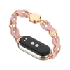 Xiaomi Smart Band 8/9/10 Strap kov/kůže Růžový 