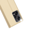 Dux Ducis flip pro Xiaomi Redmi Note 12 Pro 5G/Poco X5 Pro 5G Zlatá 
