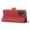 Lenuo Leather flipové pouzdro pro Xiaomi Redmi 10 5G, červená 